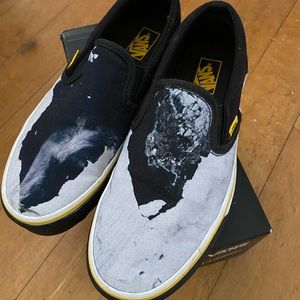 VANS National Geographic glacier slip ons
